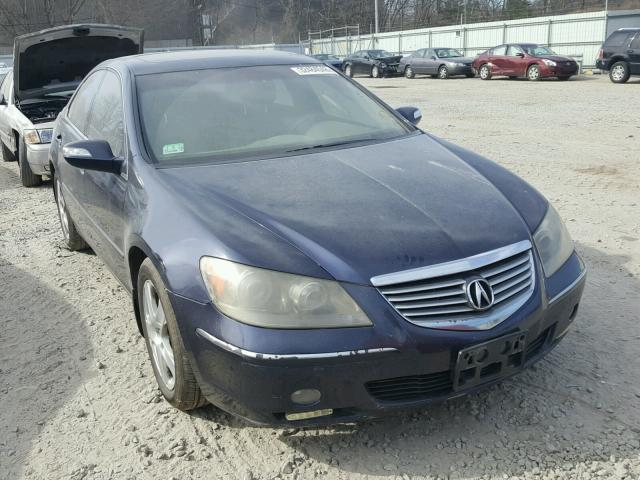 JH4KB16575C013781 - 2005 ACURA RL BLUE photo 1