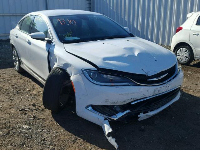 1C3CCCAB3FN542151 - 2015 CHRYSLER 200 LIMITE WHITE photo 1