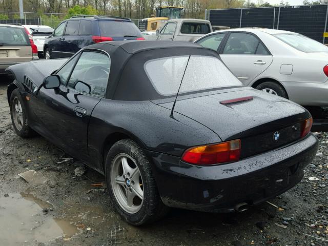 4USCH7337WLE10500 - 1998 BMW Z3 1.9 BLACK photo 3
