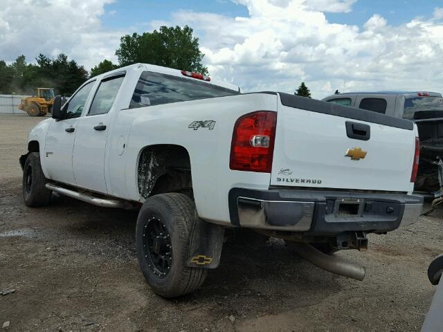 1GC1KVC83CF230033 - 2012 CHEVROLET SILVERADO WHITE photo 3