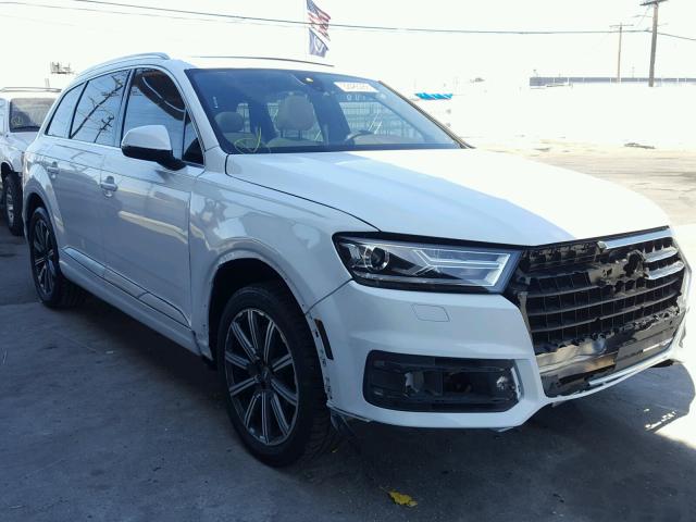 WA1LAAF71HD031115 - 2017 AUDI Q7 PREMIUM WHITE photo 1