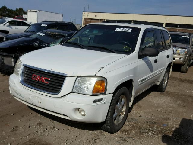 1GKDT13S842419403 - 2004 GMC ENVOY WHITE photo 2