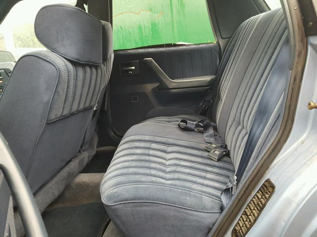 1G3AG54NXP6372441 - 1993 OLDSMOBILE CUTLASS CI BLUE photo 6