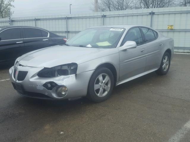 2G2WP552081103730 - 2008 PONTIAC GRAND PRIX ვერცხლისფერი ფოტო 2