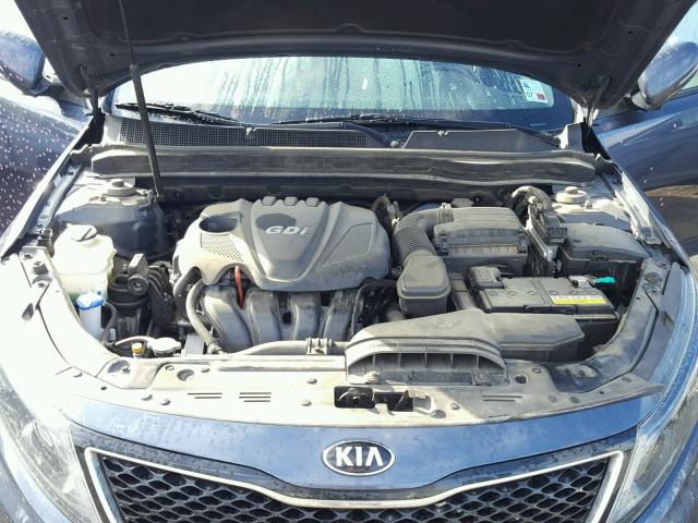 5XXGN4A79FG490819 - 2015 KIA OPTIMA EX BLUE photo 7