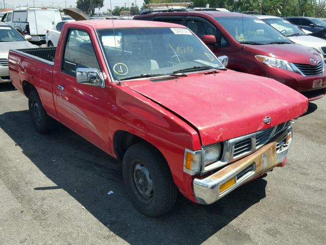 1N6SD11S9SC445788 - 1995 NISSAN TRUCK E/XE RED photo 1
