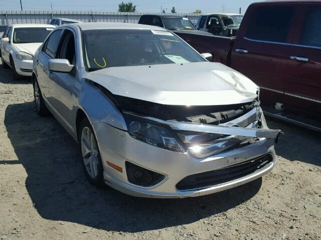 3FAHP0JG9CR290565 - 2012 FORD FUSION SEL SILVER photo 1