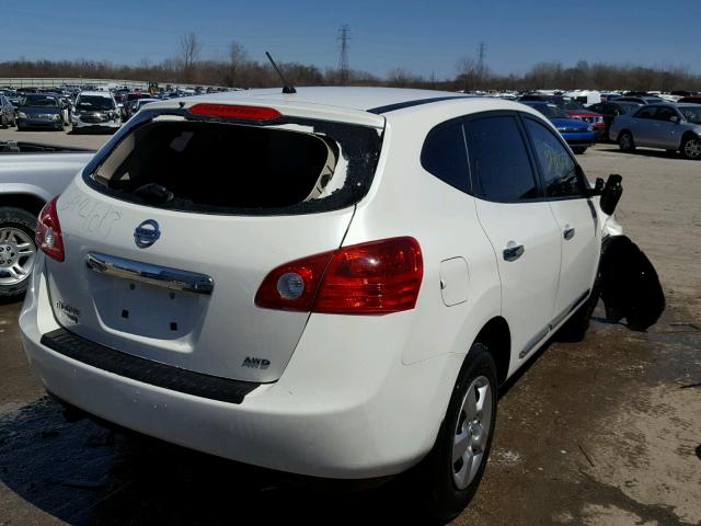 JN8AS5MV0FW752051 - 2015 NISSAN ROGUE SELE WHITE photo 4