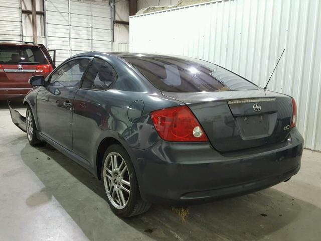 JTKDE177050004819 - 2005 TOYOTA SCION TC 灰色 照片 3