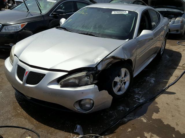 2G2WP552461233863 - 2006 PONTIAC GRAND PRIX ვერცხლისფერი ფოტო 2