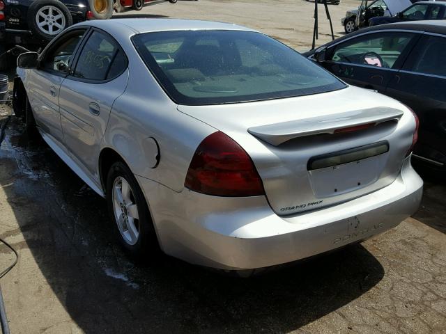 2G2WP552461233863 - 2006 PONTIAC GRAND PRIX ვერცხლისფერი ფოტო 3