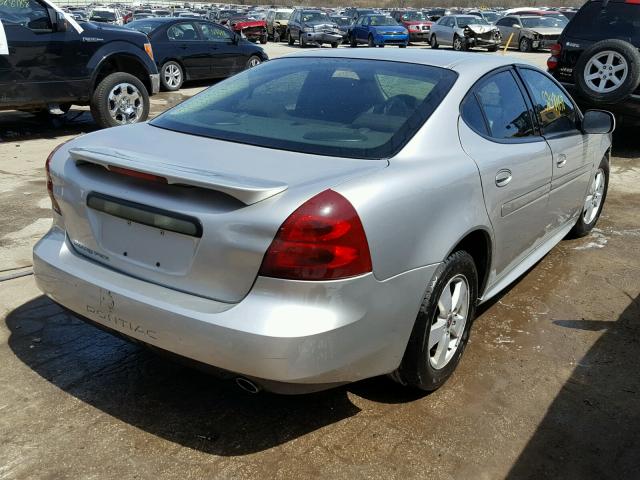 2G2WP552461233863 - 2006 PONTIAC GRAND PRIX ვერცხლისფერი ფოტო 4