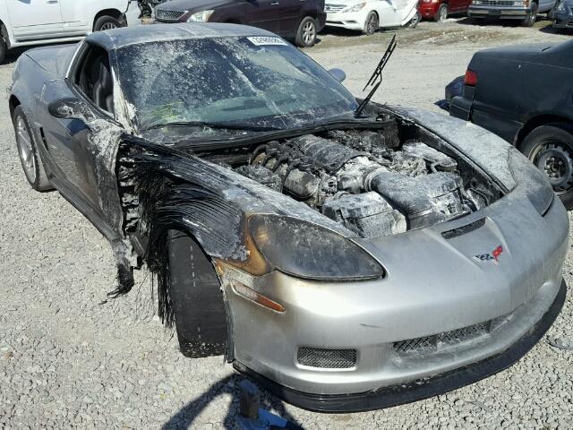 1G1YY26E865100281 - 2006 CHEVROLET CORVETTE Z SILVER photo 1