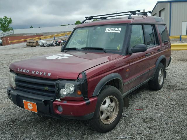 SALTY16413A805132 - 2003 LAND ROVER DISCOVERY BURGUNDY photo 2