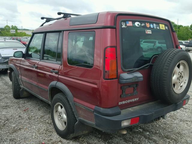 SALTY16413A805132 - 2003 LAND ROVER DISCOVERY BURGUNDY photo 3