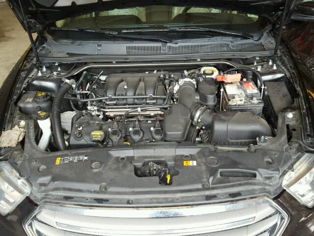 1FAHP2E81DG214460 - 2013 FORD TAURUS BLACK photo 7