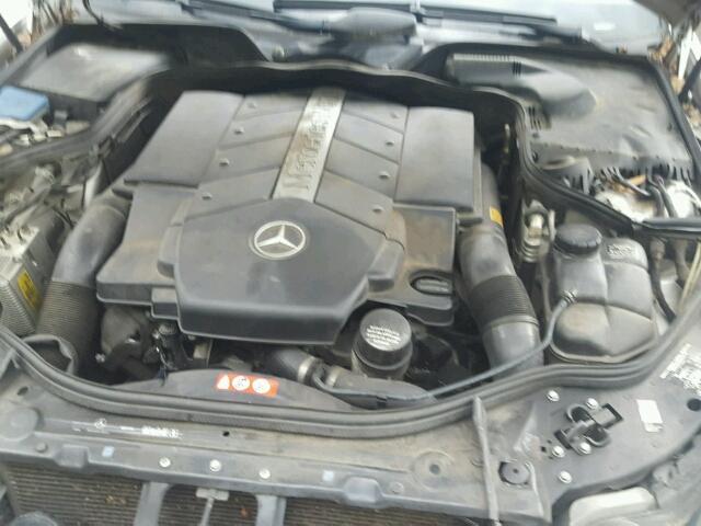 WDBUF70J45A688649 - 2005 MERCEDES-BENZ E 500 SILVER photo 7