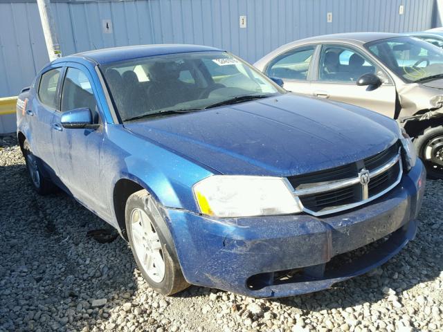 1B3CC5FB2AN144147 - 2010 DODGE AVENGER R/ BLUE photo 1