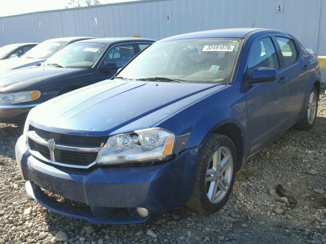 1B3CC5FB2AN144147 - 2010 DODGE AVENGER R/ BLUE photo 2