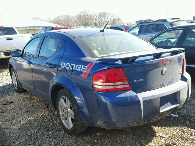 1B3CC5FB2AN144147 - 2010 DODGE AVENGER R/ BLUE photo 3