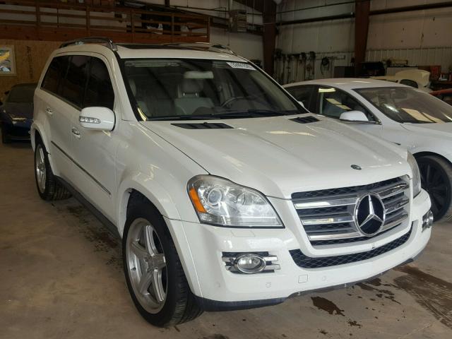 4JGBF86E18A347007 - 2008 MERCEDES-BENZ GL 550 4MA WHITE photo 1