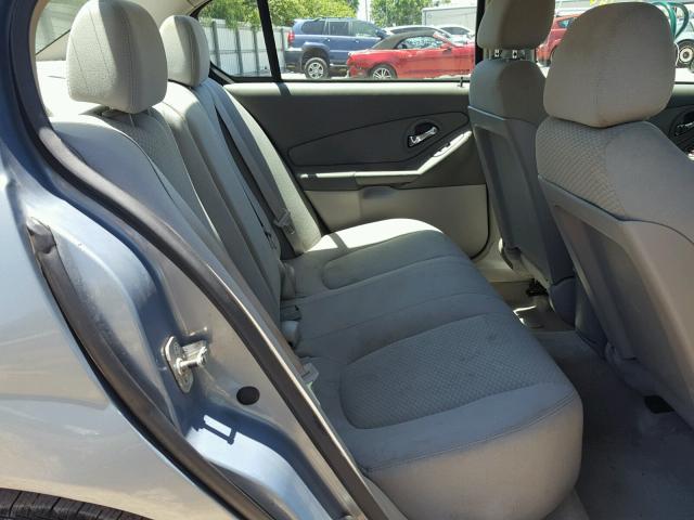 1G1ZS58F47F108614 - 2007 CHEVROLET MALIBU LS ლურჯი ფოტო 6