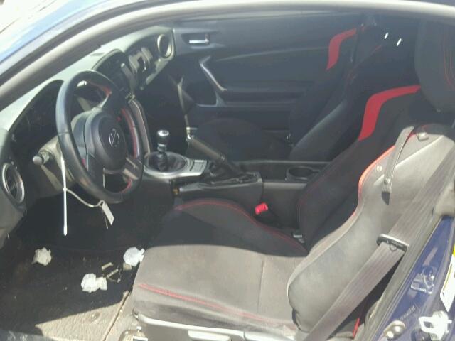 JF1ZNAA1XD1719008 - 2013 TOYOTA SCION FR-S ლურჯი ფოტო 5