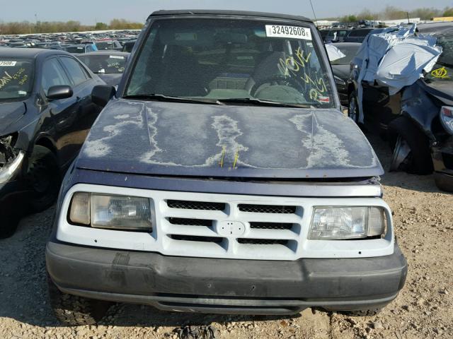 2CNBJ1866W6910039 - 1998 CHEVROLET TRACKER BLUE photo 7