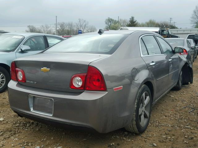 1G1ZC5E02CF179222 - 2012 CHEVROLET MALIBU 1LT 棕色 照片 4