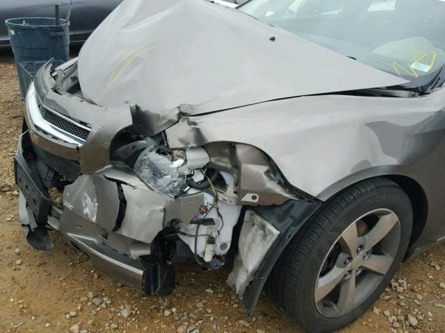 1G1ZC5E02CF179222 - 2012 CHEVROLET MALIBU 1LT 棕色 照片 9