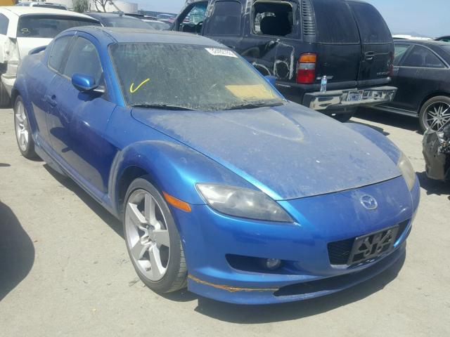 JM1FE17N040118140 - 2004 MAZDA RX8 BLUE photo 1