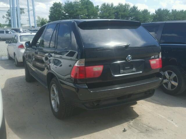 WBAFA53501LM80548 - 2001 BMW X5 3.0I BLACK photo 3