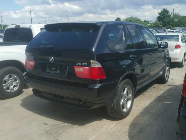 WBAFA53501LM80548 - 2001 BMW X5 3.0I BLACK photo 4