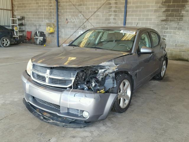 1B3LC76M48N638663 - 2008 DODGE AVENGER R/ GRAY photo 2