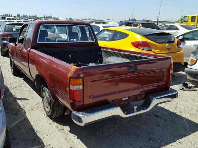 JT4RN93P4N5057172 - 1992 TOYOTA PICKUP 1/2 RED photo 3