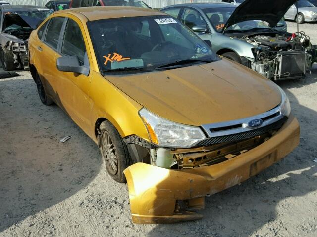 1FAHP35N09W250195 - 2009 FORD FOCUS SE GOLD photo 1