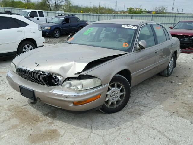 1G4CW54K124192959 - 2002 BUICK PARK AVENU BEIGE photo 2