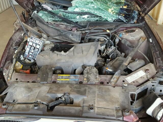 2G4WC582561274548 - 2006 BUICK LACROSSE C MAROON photo 7