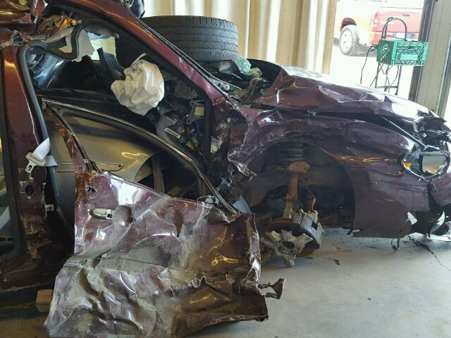 2G4WC582561274548 - 2006 BUICK LACROSSE C MAROON photo 9