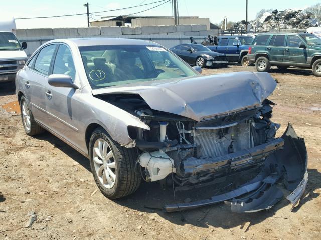 KMHFC46F87A157862 - 2007 HYUNDAI AZERA SE GRAY photo 1