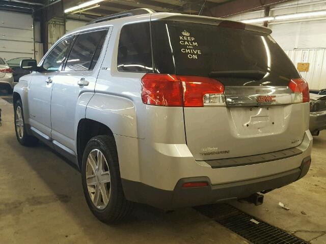 2CTFLVECXB6356231 - 2011 GMC TERRAIN SL SILVER photo 3