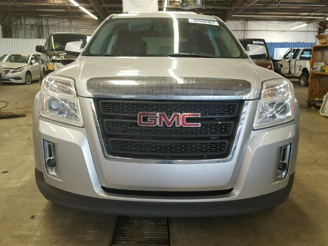 2CTFLVECXB6356231 - 2011 GMC TERRAIN SL SILVER photo 9