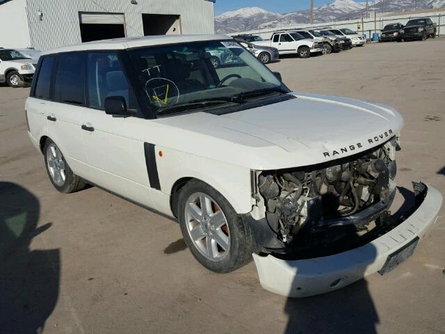 SALME11403A119328 - 2003 LAND ROVER RANGE ROVE WHITE photo 1