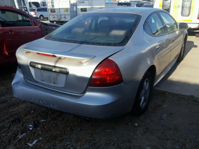 2G2WP552161117570 - 2006 PONTIAC GRAND PRIX SILVER photo 4