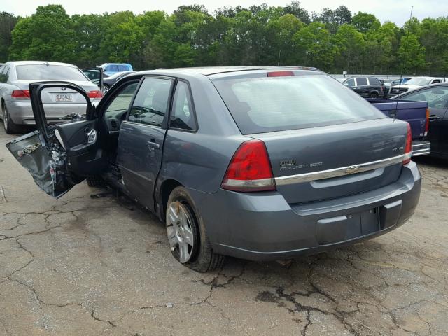 1G1ZT61876F252638 - 2006 CHEVROLET MALIBU MAX ნაცრისფერი ფოტო 3