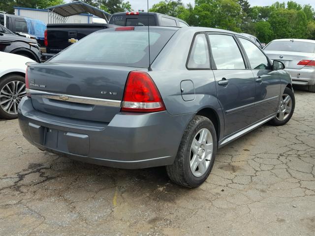 1G1ZT61876F252638 - 2006 CHEVROLET MALIBU MAX ნაცრისფერი ფოტო 4