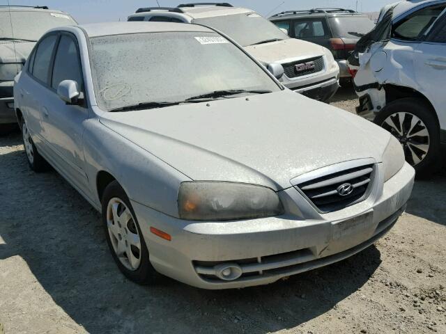 KMHDN46D86U258056 - 2006 HYUNDAI ELANTRA GL GRAY photo 1