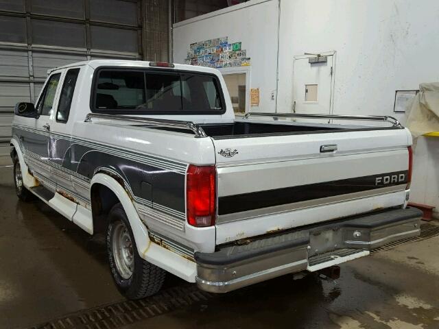 1FTEX14H9SKB61123 - 1995 FORD F150 WHITE photo 3