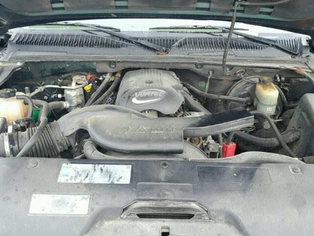 1GKEC13Z42J212866 - 2002 GMC YUKON GREEN photo 7