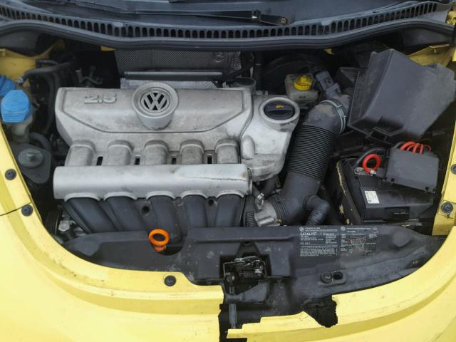 3VWPW31C46M422587 - 2006 VOLKSWAGEN NEW BEETLE 黄色 照片 7